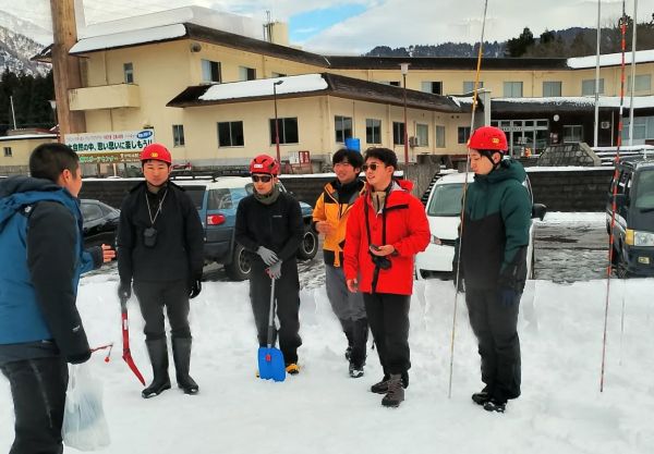 写真：訓練の様子