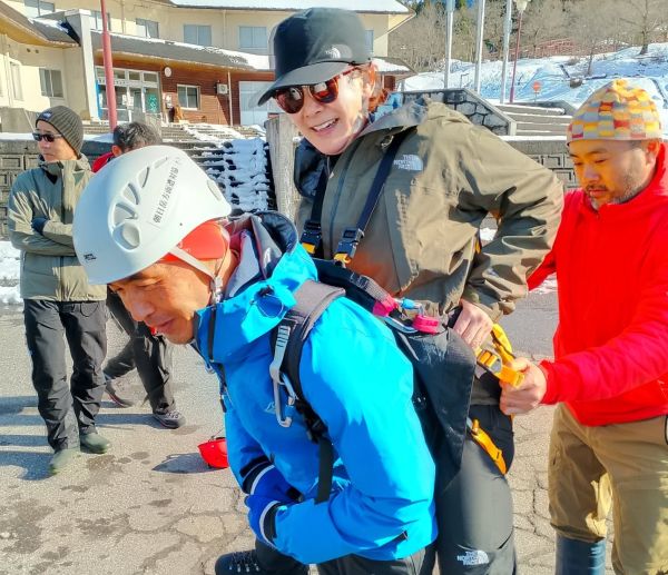 写真：訓練の様子